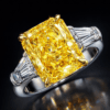 Stunning Flash Ascut 18K Yellow Open Ring 2 Flash Ascut 18K Yellow Diamond Open Ring DIVIJEWL_RING23.10