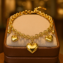 Graceful Heart Shape Bracelet DIVIJEWL_BRAC12.1