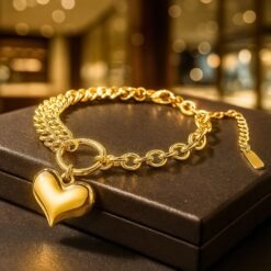 Enchanting Heart Shape Bracelet DIVIJEWL_BRAC13.1