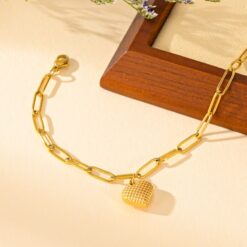 Exquisite Heart Shape Bracelet DIVIJEWL_BRAC14