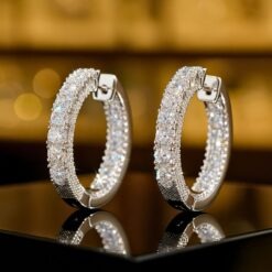Silver Korean Style Earrings DIVIJEWL_EARR19.10