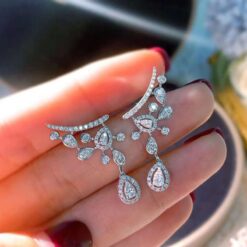 18ct Fairy Stud Earrings - Sparkling Treasure 11 Fairy Stud Earrings DIVIJEWL_EARR22.2