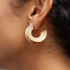 18K Gold Plated Solid Ear Cuffs DIVIJEWL_EARR34.1