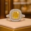 Silver Plated Yellow Stone Ring DIVIJEWL_RING22 1 Silver Plated Yellow Stone Ring DIVIJEWL_RING22.7