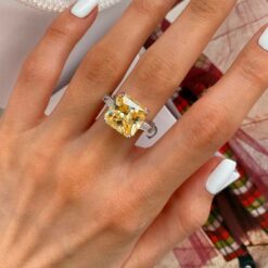 Flash Ascut 18K Yellow Diamond Open Ring DIVIJEWL_RING23.1