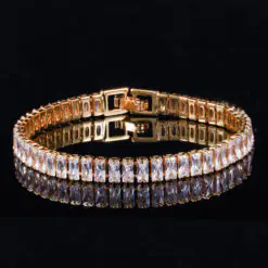 Emerald Cut Tennis Bracelet DIVIJEWL_BRAC24.6