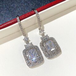 Luxurious Gemstones Drop Earrings - 18K Sparkling Treasure 7 Luxurious Gemstones Drop Earrings DIVIJEWL_EARR44.2