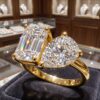 Stylish Shiny Toi Et Moi Ring DIVIJEWL_RING46 2 Toi Et Moi Ring 11
