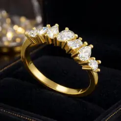 Stylish Shiny Geometrical Band DIVIJEWL_RING46-1.11