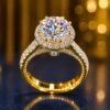 3ct Solitaire Ring - Sparkling Treasure 1 solitaire ring DIVIJEWL_RING49.5
