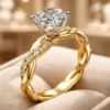 18K Simple 925 Silver Shiny Ring 2 18K Simple 925 Silver Shiny Ring DIVIJEWL_RING52.5