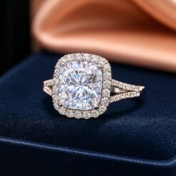 18k White Gold Plated Fashion Party CZ Ring DIVIJEWL_RING57.2