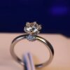 Solitaire Diamond Ring - Sparkling Treasure DIVIJEWL_RING65 2 Solitaire Diamond Ring - Sparkling Treasure DIVIJEWL_RING65.1