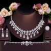 Luxury Dubai Style CZ Diamond Jewelry Set DIVIJEWL_NECK39 1 Luxury Dubai Style CZ Diamond Jewelry Set DIVIJEWL_NECK39