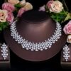 Sparkling CZ Super Luxury Bridal Big Jewelry Set DIVIJEWL_NECK45 1 Sparkling CZ Super Luxury Bridal Big Jewelry Set DIVIJEWL_NECK45