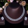 Sparking White Marquise Cut CZ Diamond Necklace Set DIVIJEWL_NECK49 2 Sparking White Marquise Cut CZ Diamond Necklace Set DIVIJEWL_NECK49.2