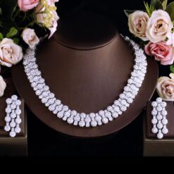 Sparkling CZ Super Luxury Bridal Big Jewelry Set DIVIJEWL_NECK51