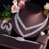 Gorgeous CZ Arabic Bridal Jewelry Set for Women DIVIJEWL_NECK54 2 Gorgeous CZ Arabic Bridal Jewelry Set for Women DIVIJEWL_NECK54