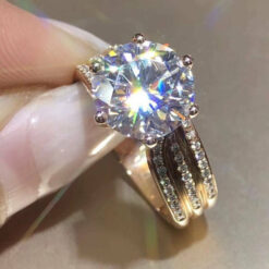 18K Plated Multi Layer CZ Diamond Ring DIVIJEWL_RING79 7 18K Plated Multi Layer CZ Diamond Ring DIVIJEWL_RING79.2