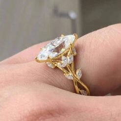 3 Carat GH Marquise CZ Diamond Cluster Ring 7 3 Carat GH Marquise CZ Diamond Cluster Ring DIVIJEWL_RING85.2