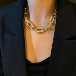 18k Gold Plated Hip Hop Cz Diamond Barogue Iced Out Necklace 9 18k Gold Plated Hip Hop Cz Diamond Barogue Iced Out Necklace DIVIJEWL_NECK66.1