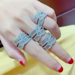 New Cross Luxurious CZ Diamond Ring DIVIJEWL_RING110 10 1955170755058733056