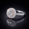 Round Design Solitaire CZ Diamond Ring DIVIJEWL_RING107 2 Round Design Solitaire CZ Diamond Ring DIVIJEWL_RING107