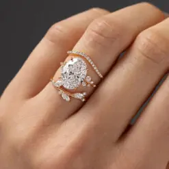 New Style Princess Cut Luxurious CZ Diamond Ring DIVIJEWL_RING109