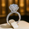 18K White Gold Plated 2ct Solitaire Ring Jewelry 1 18K White Gold Plated 2ct Solitaire Ring Jewelry DIVIJEWL_RING114.6